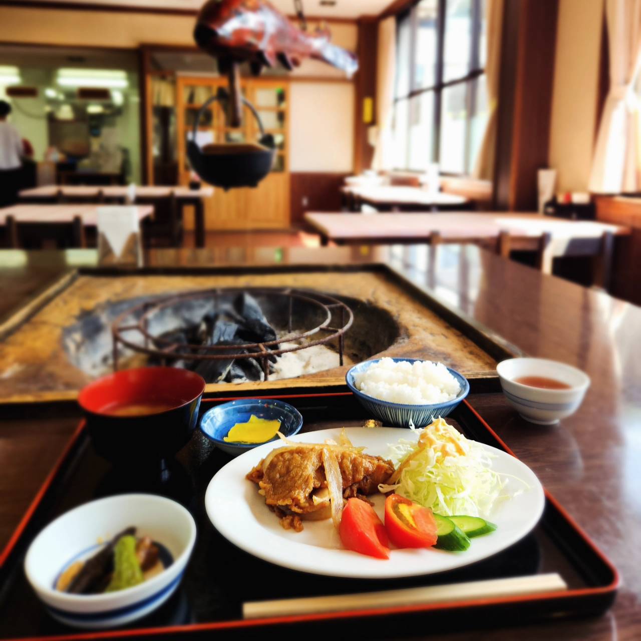 【道の駅　奥津温泉】でランチ☆